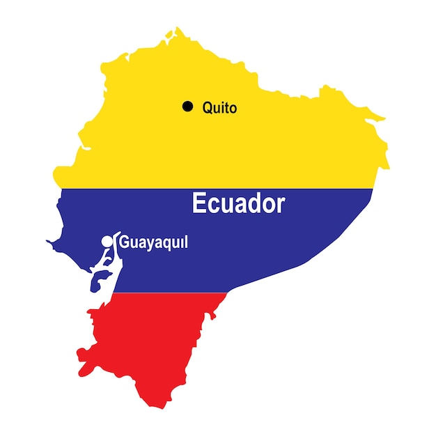 Desenho de símbolos de ilustração vetorial de ícone de mapa do equador