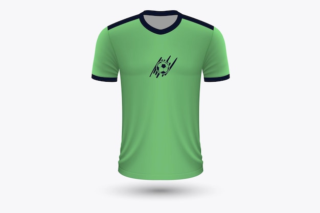 Vetor desenho de sublimação de camisola de futebol