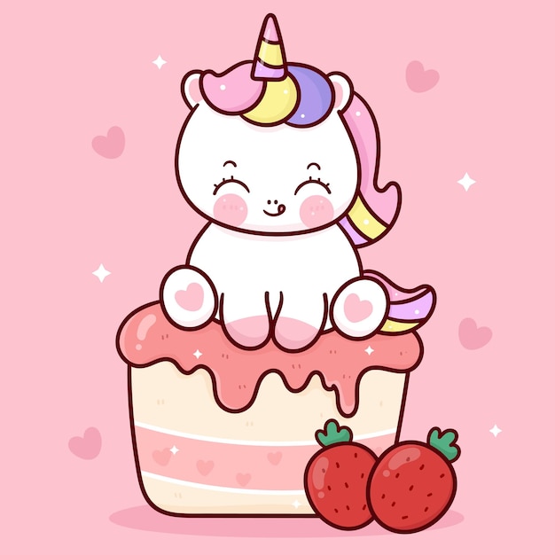 Desenho de Cupcake fofinho pintado e colorido por Usuário não