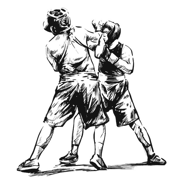 Desenho do boxe