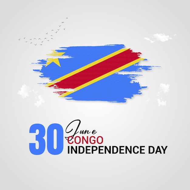 Desenho do Dia da Independência do Congo