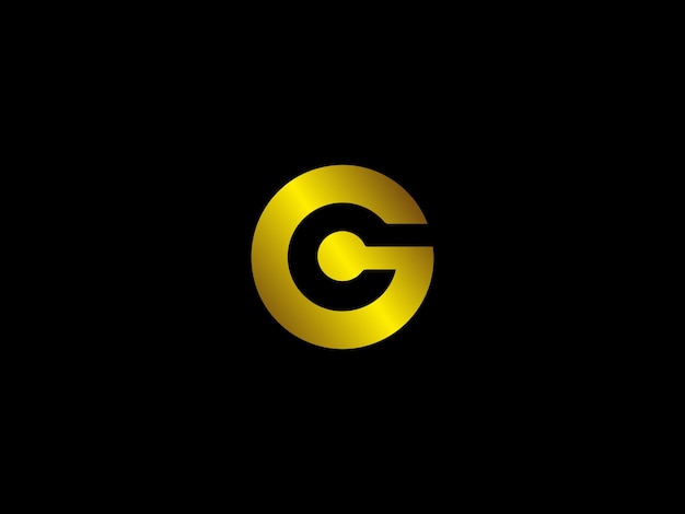 Vetor desenho do logotipo cg