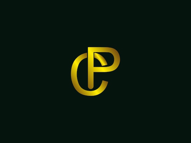 Vetor desenho do logotipo da cp