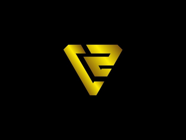Vetor desenho do logotipo da cz