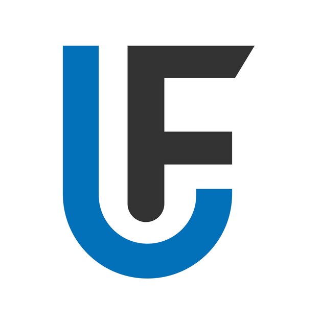 Vetor desenho do logotipo da jf