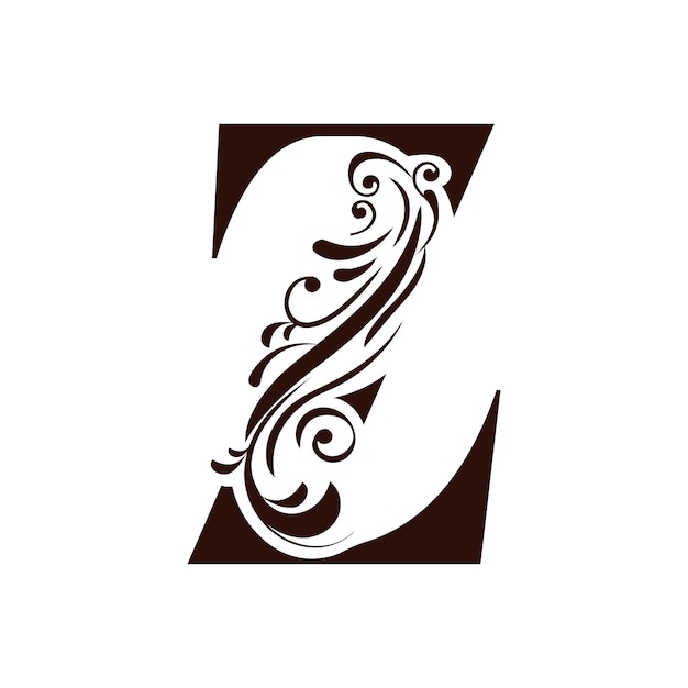 Desenho do logotipo do alfabeto z