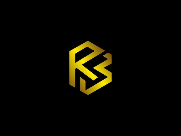 Vetor desenho do logotipo rb