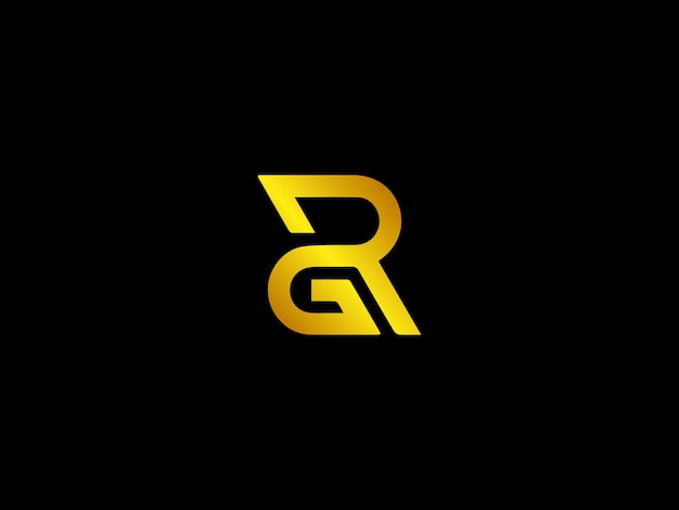 Vetor desenho do logotipo rg