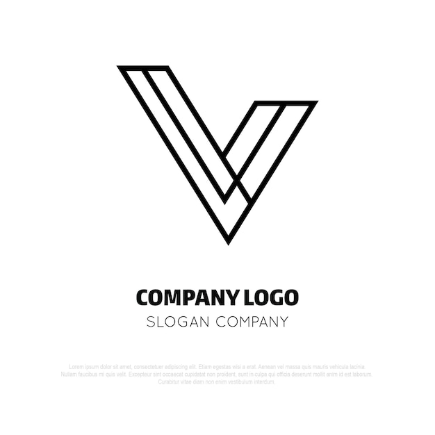 Desenho do logotipo v