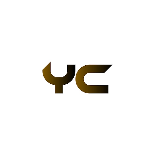 Vetor desenho do logotipo yc