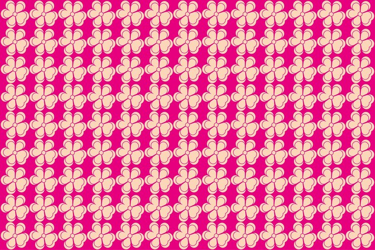 Vetor desenho floral para tecido