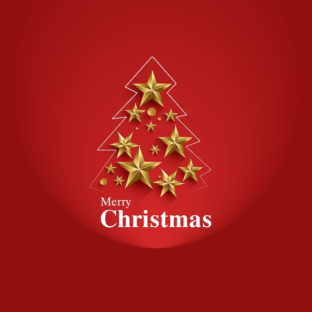 Desenho gráfico vetorial de Natal feliz