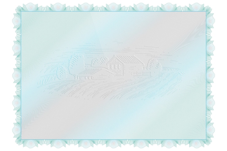 Vetor desenho guilloche moderno elegante padrão guilloche com desenho de relevo da aldeia em vetor