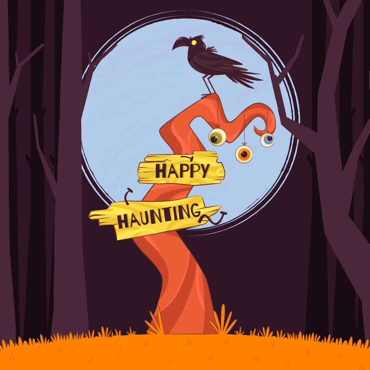 Vetor desenho halloween fundo