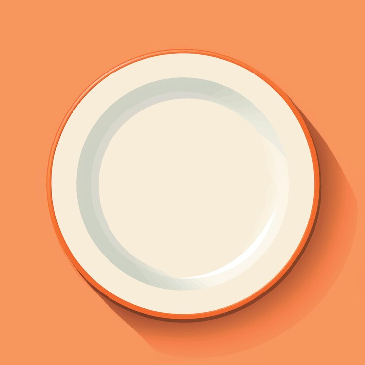 Vetor desenho minimalista de placa vazia