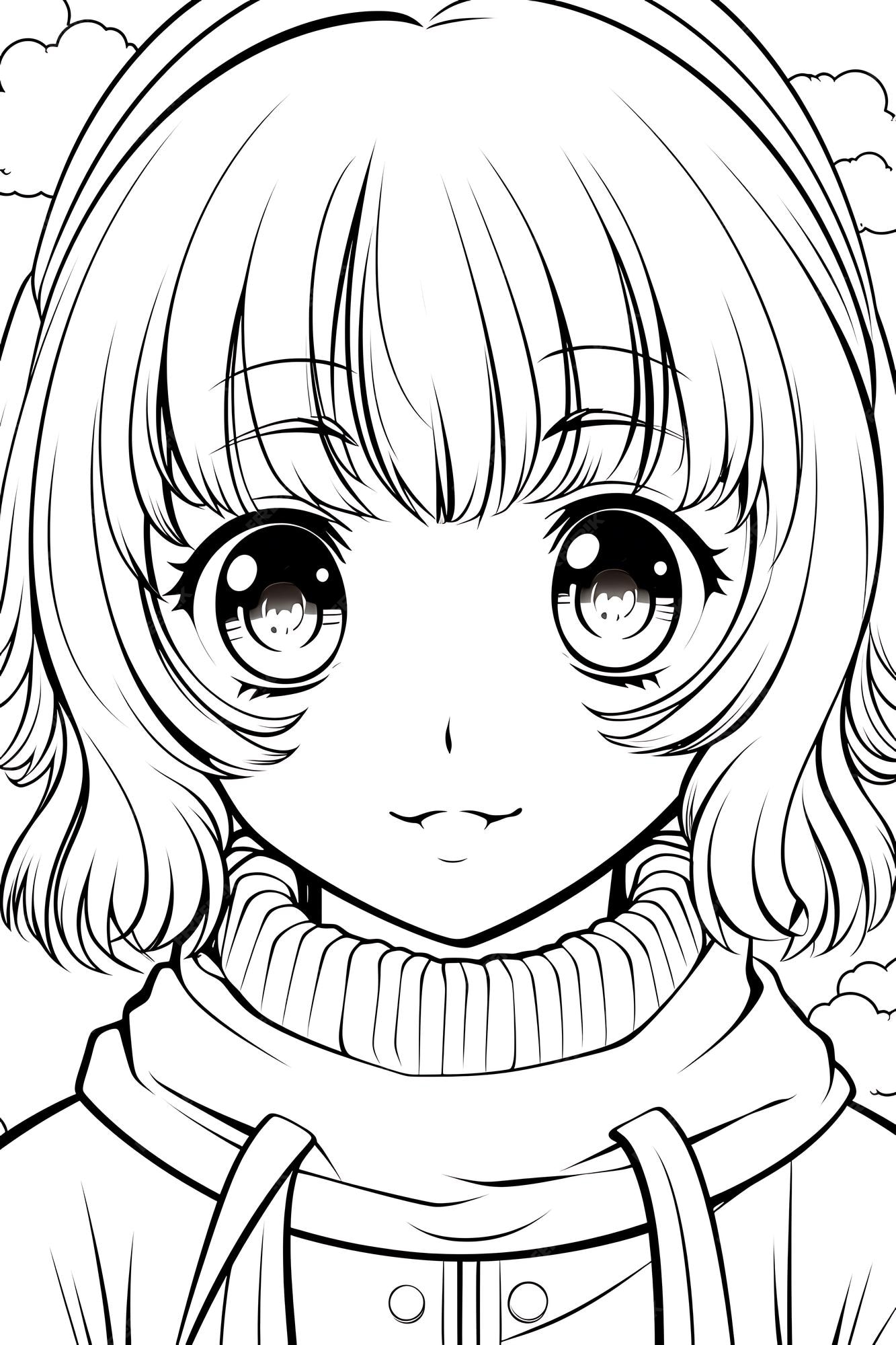 50 Desenhos Anime para Colorir