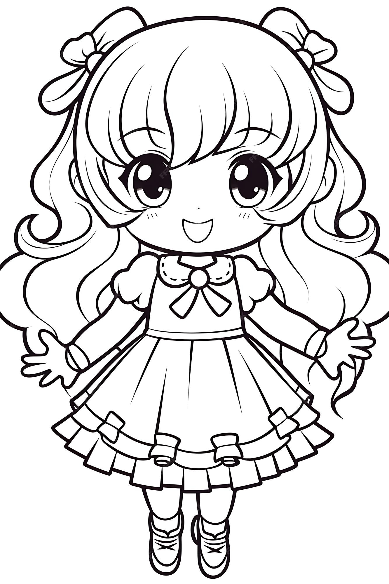 Desenho para Colorir Kawaii: Como se Divertir Colorindo