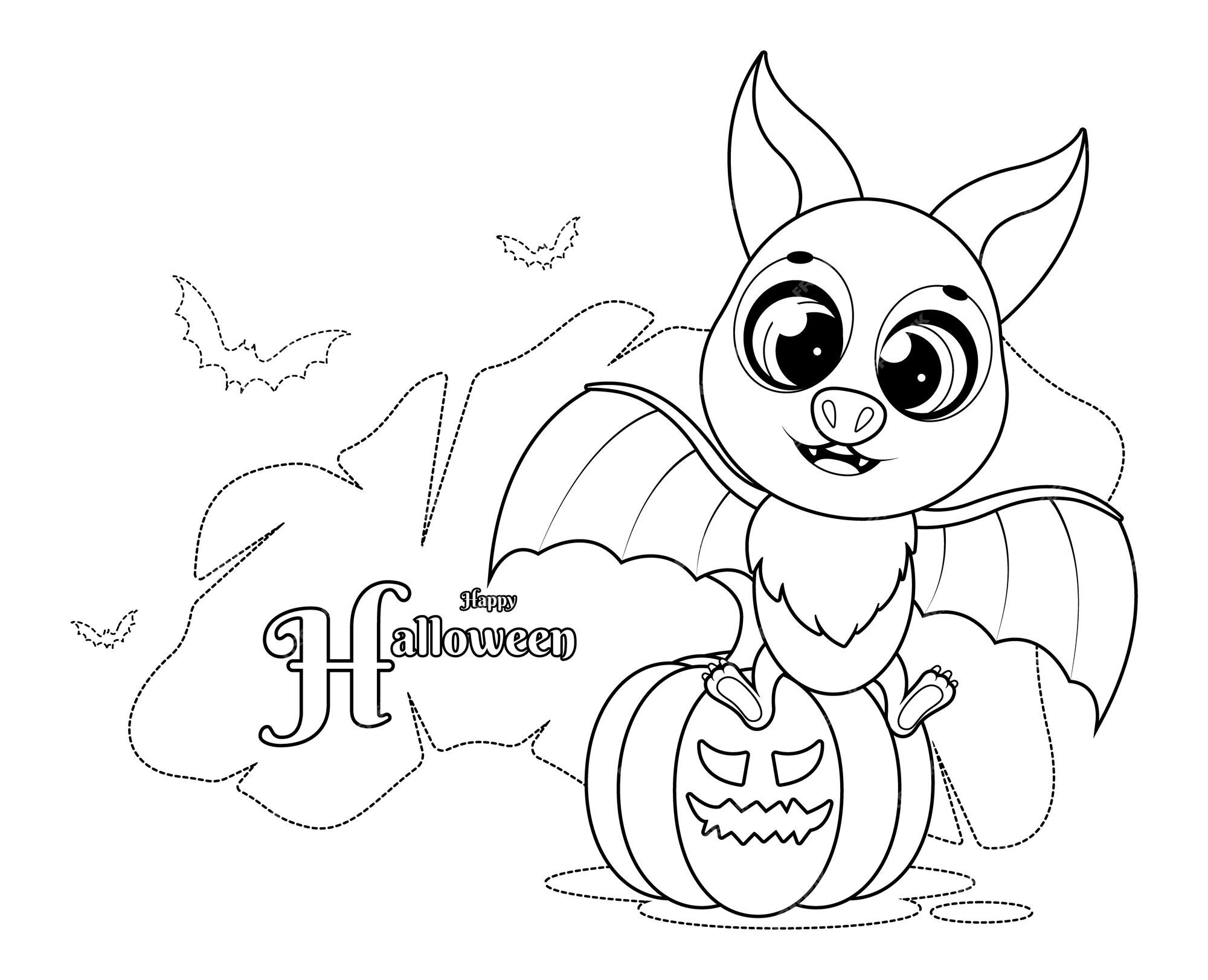 Desenhos de Morcego para Colorir  Halloween stencils, Free halloween,  Halloween templates