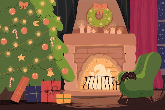 Desenho plano de fundo de natal