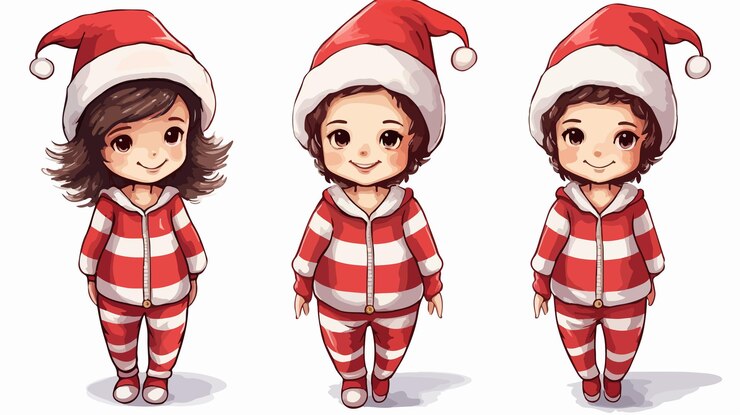 Vetor desenho retrô caprichoso de uma menina em onesi