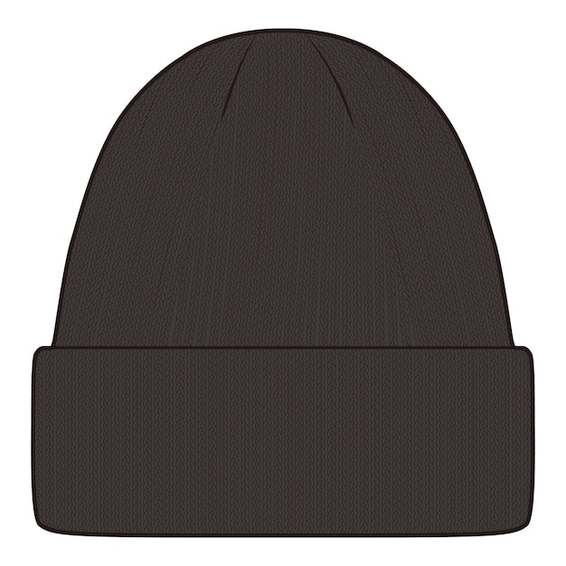 Desenho técnico de Black Beanie