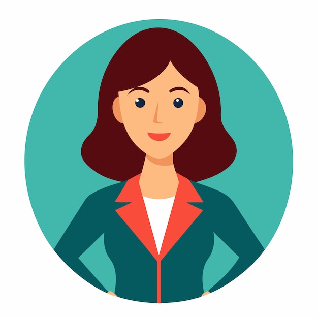 Desenho vetorial bem sucedido de mulheres de negócios