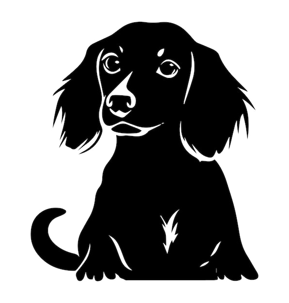 Desenho vetorial de cão chihuahua