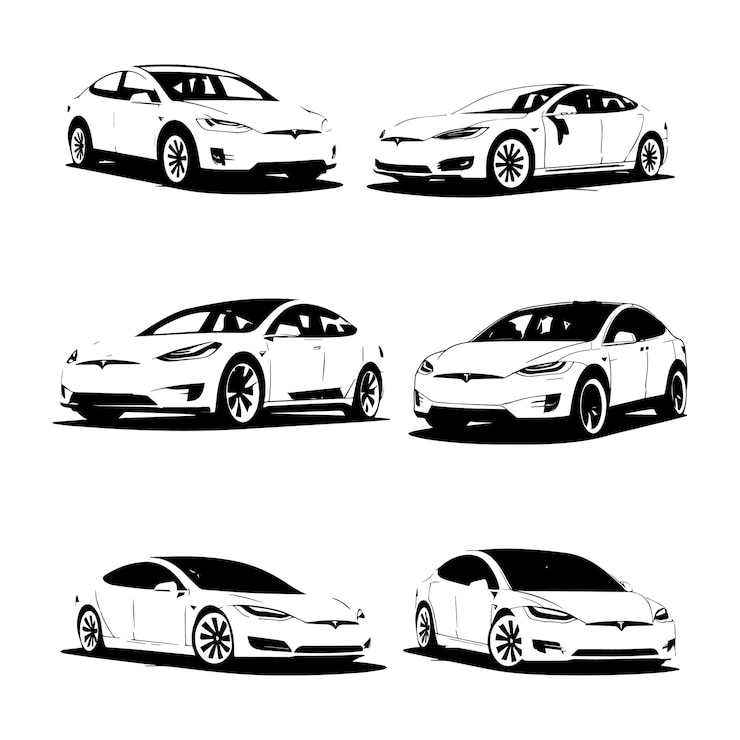 Vetor desenho vetorial de carros de corrida de alta velocidade download gratuito eps amp png