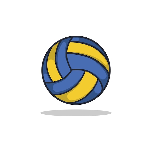 Desenho vetorial de esportes de voleibol