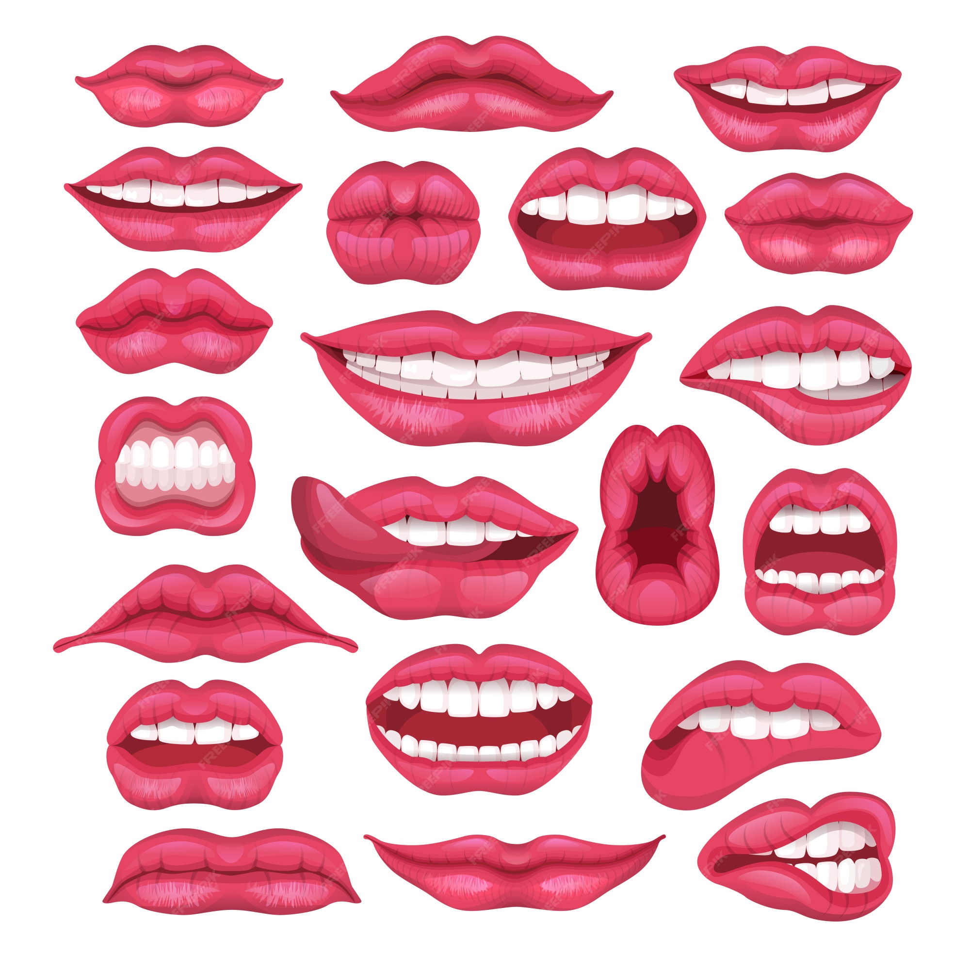 Lábios Fechados De Mulher Sorridente Com Ilustração Vetorial De Batom  Vermelho. Desenho Dos Desenhos Animados De Boca Feminina Cômica Sorrindo,  Brilho Labial. Amor, Desejo, Conceito De Glamour Royalty Free SVG,  Cliparts, Vetores