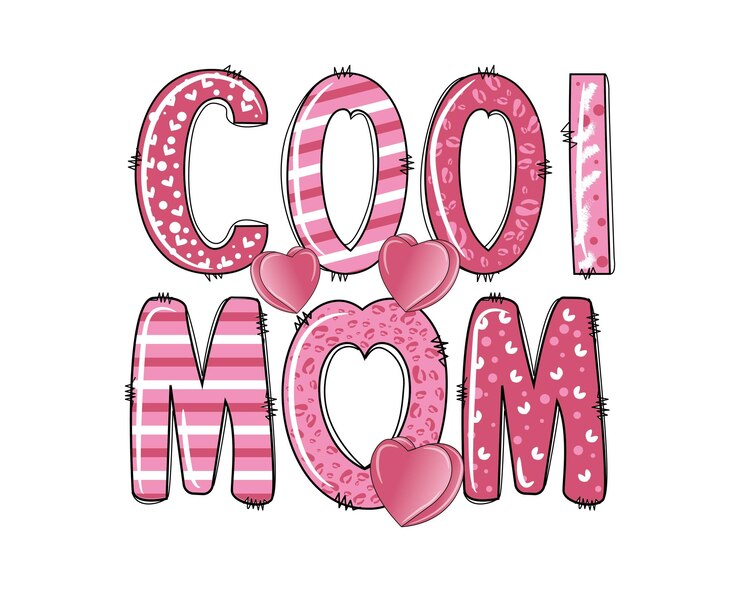 Vetor desenho vetorial do dia das mães