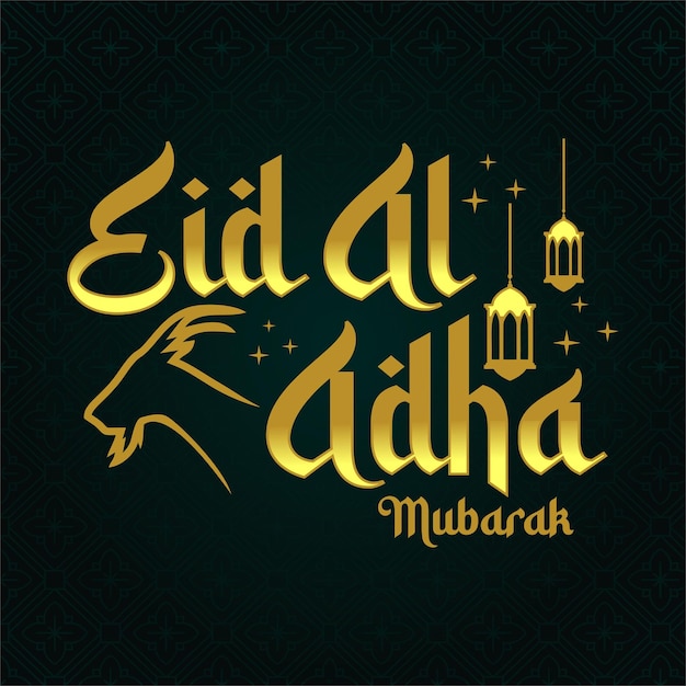 Desenho vetorial eid al adha