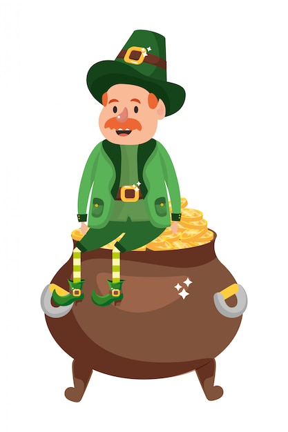 Desenhos animados de dia de São Patrício