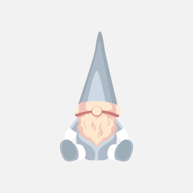 Desenhos animados de gnomos fofos de natal