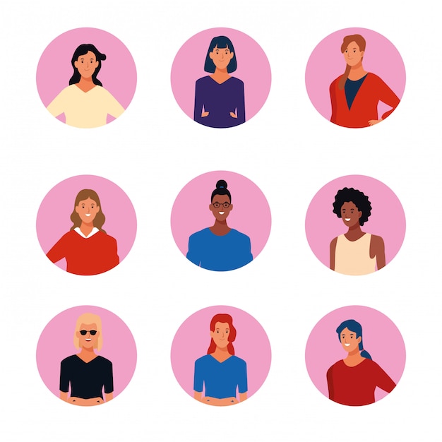 Desenhos animados jovens