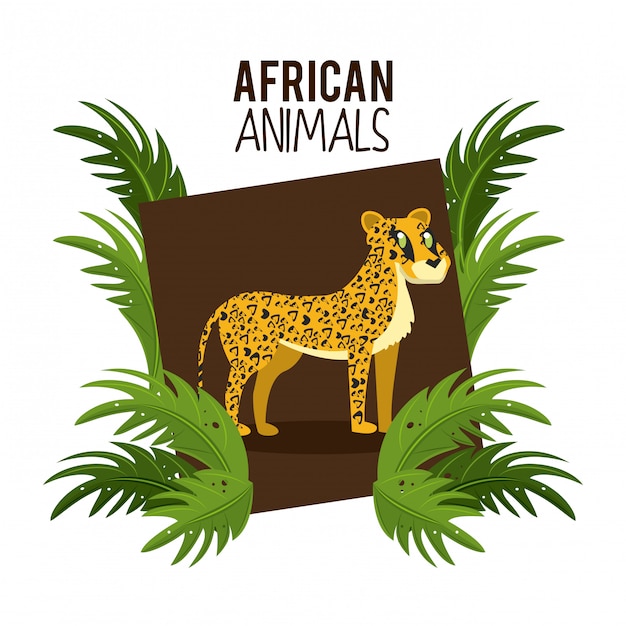 Desenhos de animais africanos
