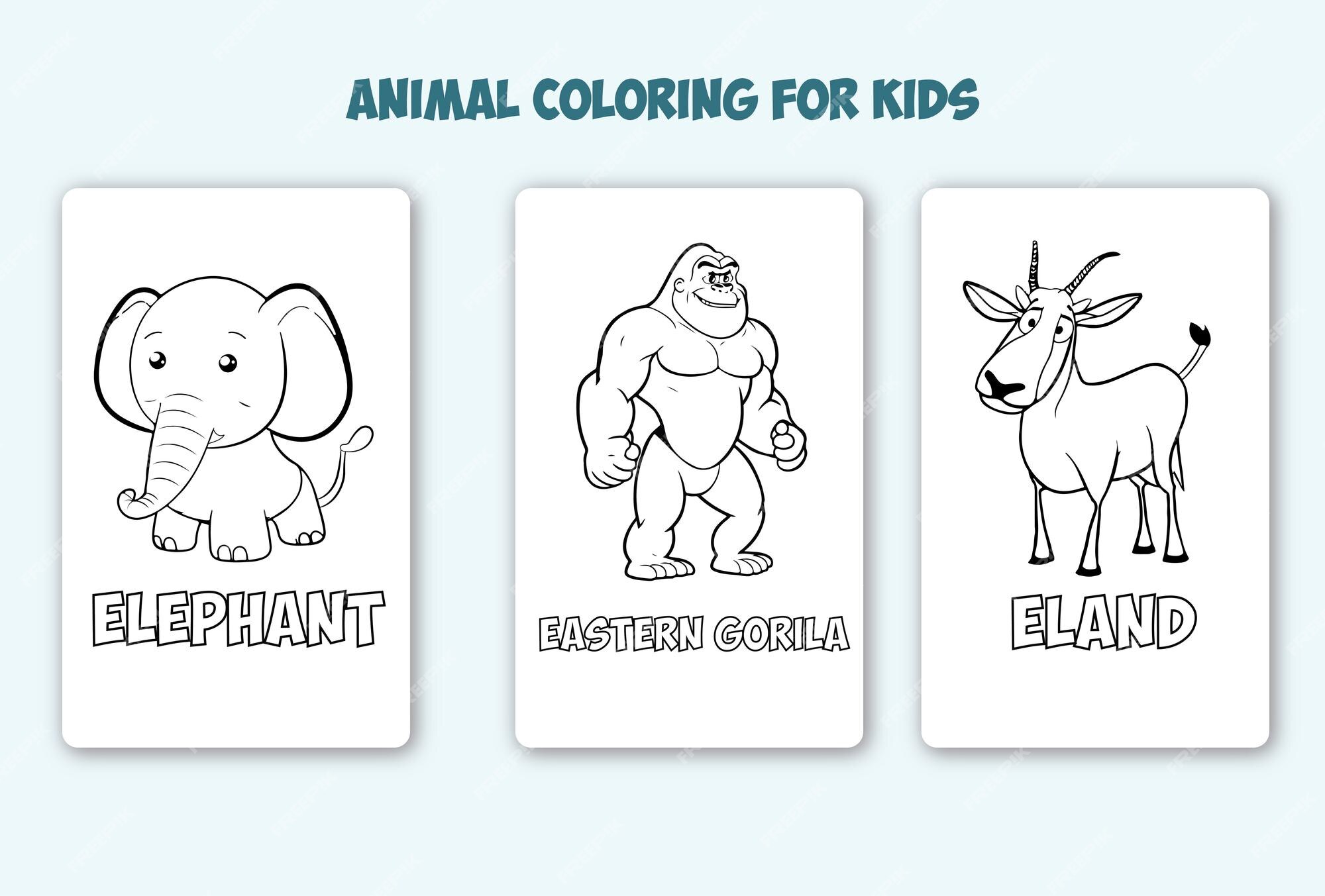 desenhos de animais fofos para colorir para crianças 17382396