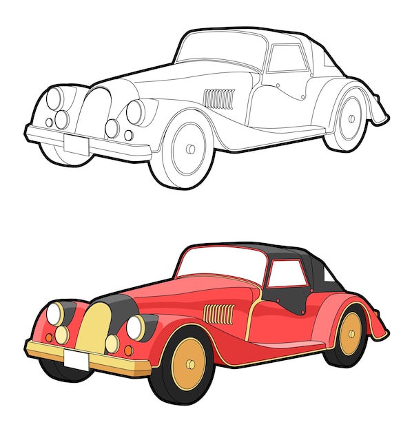 Carro para colorir  Carros para colorir, Páginas para colorir, Desenhos de  carros