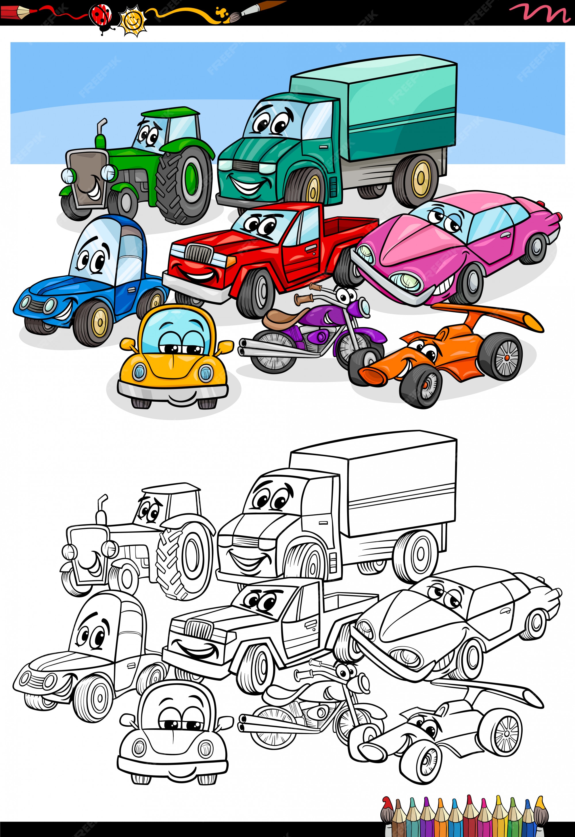 Desenhos de Cars para colorir, jogos de pintar e imprimir #4  Desenhos  para colorir carros, Carros para colorir, Livro de colorir