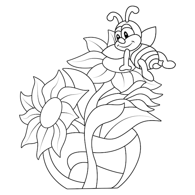 Desenhos de flores para colorir para imprimir