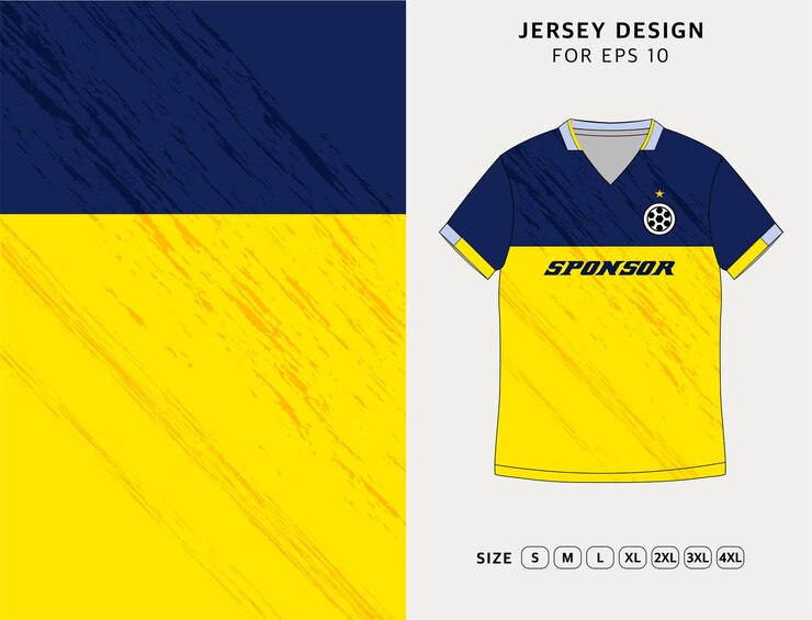 Vetor desenhos de futebol contemporâneos elegantes de jersey