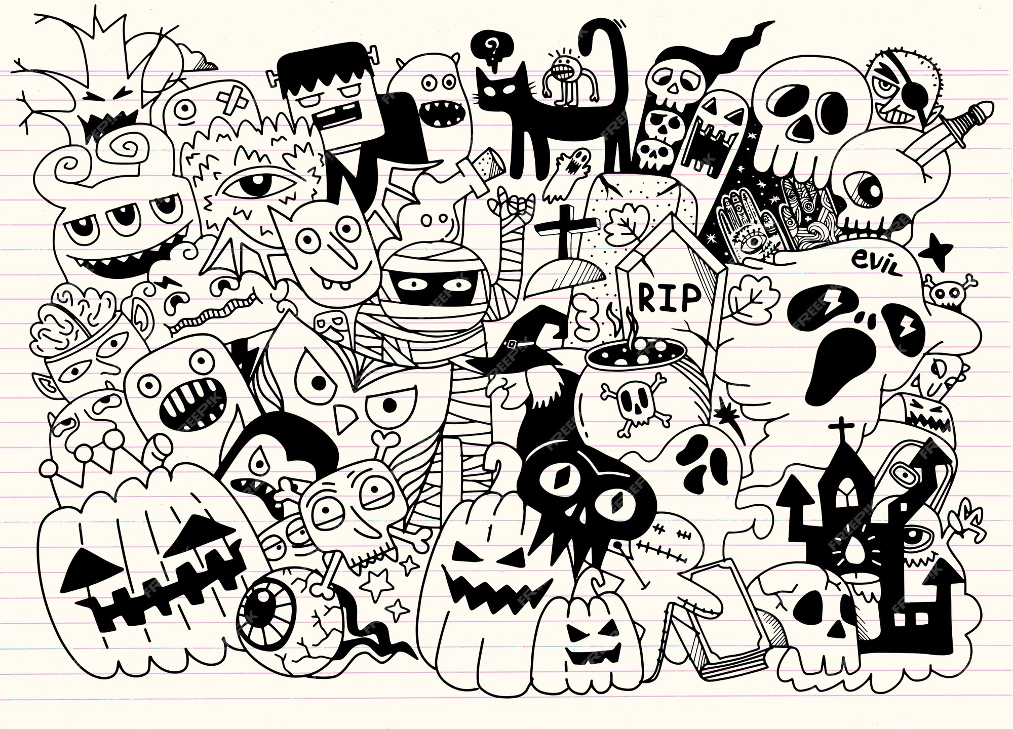 40 DESENHOS DE BRUXA PARA COLORIR, PINTAR, IMPRIMIR! DESENHOS DE HALLOWEEN  BRUXAS - ESPAÇ…