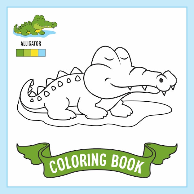 Como Desenhar a Ilustração Passo a Passo Do Desenho Do Crocodilo