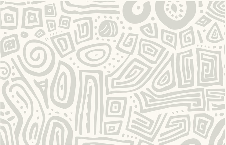 Vetor desenhos de linhas cinzentas de formas orgânicas de fundo