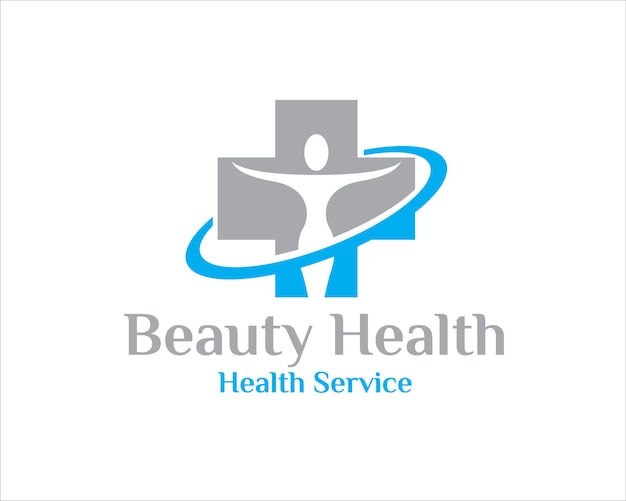 Desenhos de logótipos de beleza para serviços médicos ou de spa para símbolos de clínicas