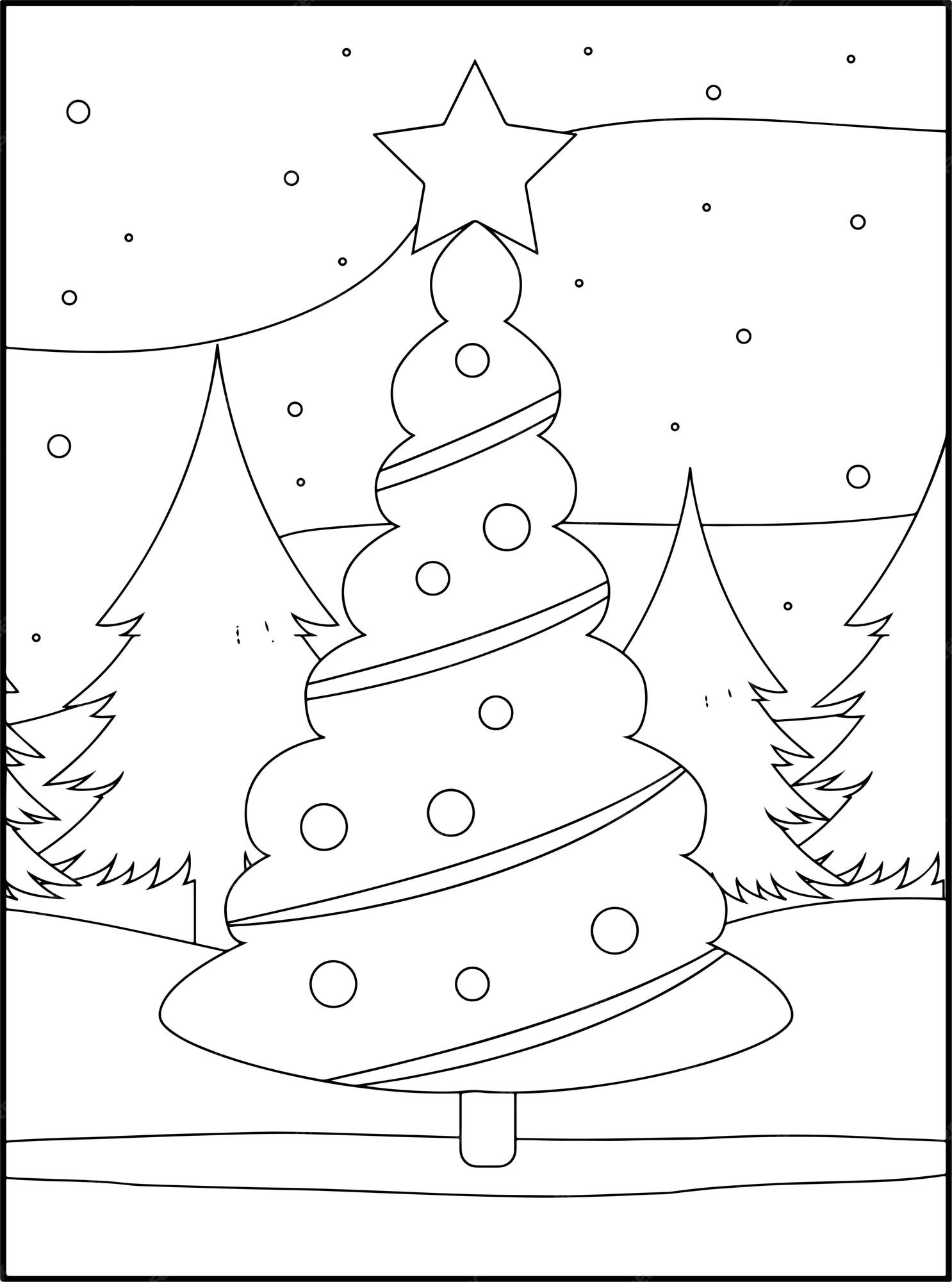 FREE! - Desenhos de Natal para Colorir – Atividades de Colorir