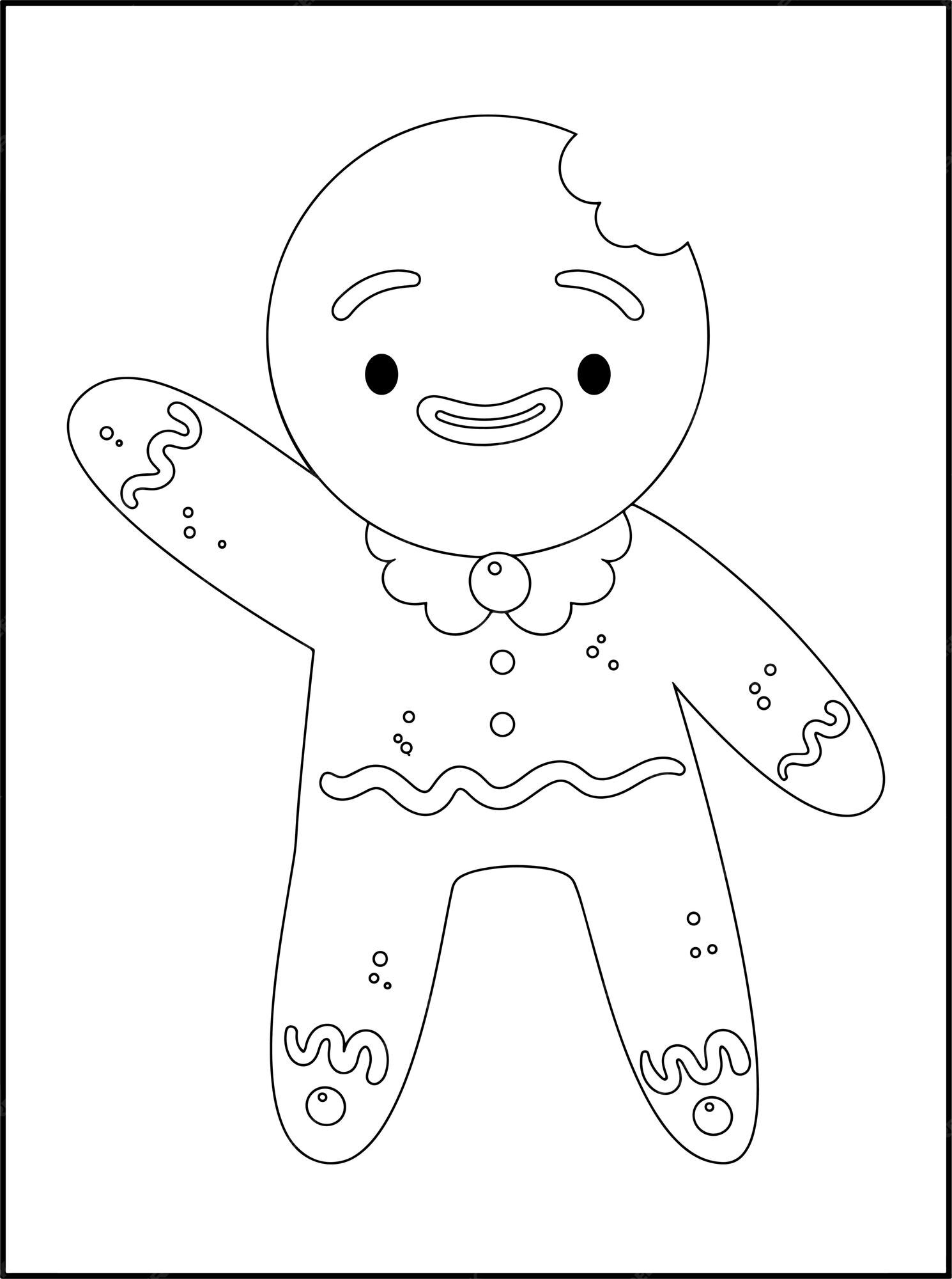 desenhos para colorir de natal para crianças 13267002 Vetor no