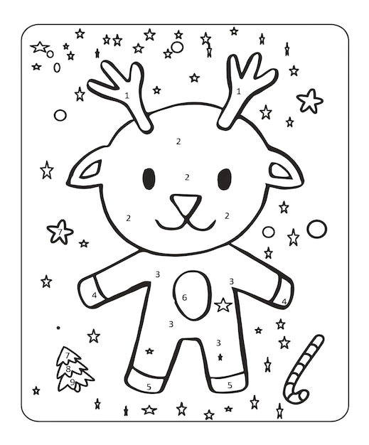 Desenhos de natal para colorir