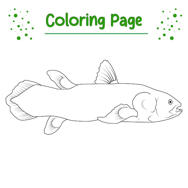 Desenhos de peixes para colorir