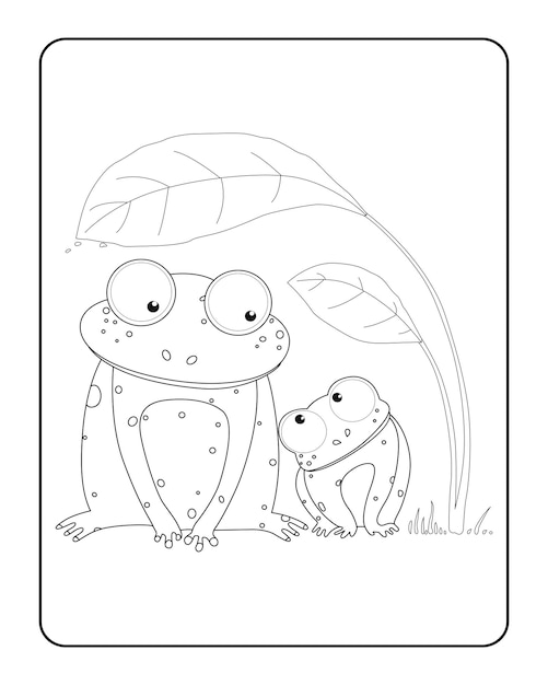 Desenhos para colorir de animais para o Dia das Mães para crianças